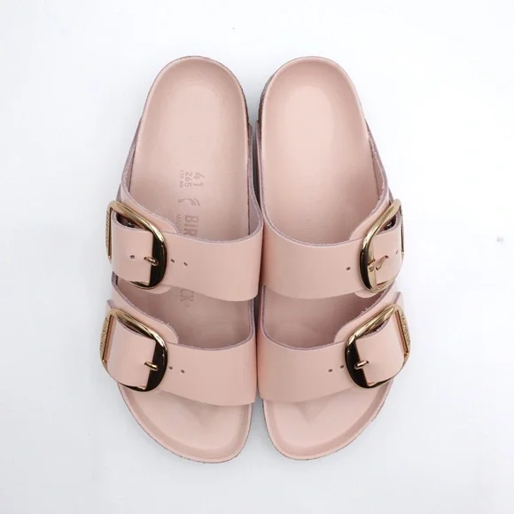 NEW Birkenstock Arizona Big Buckle Patent Leather Sandal